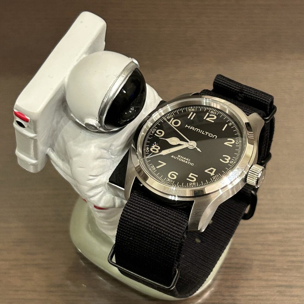 ハミルトン カーキフィールド マーフ38mm【H70405730】レビュー！NATO