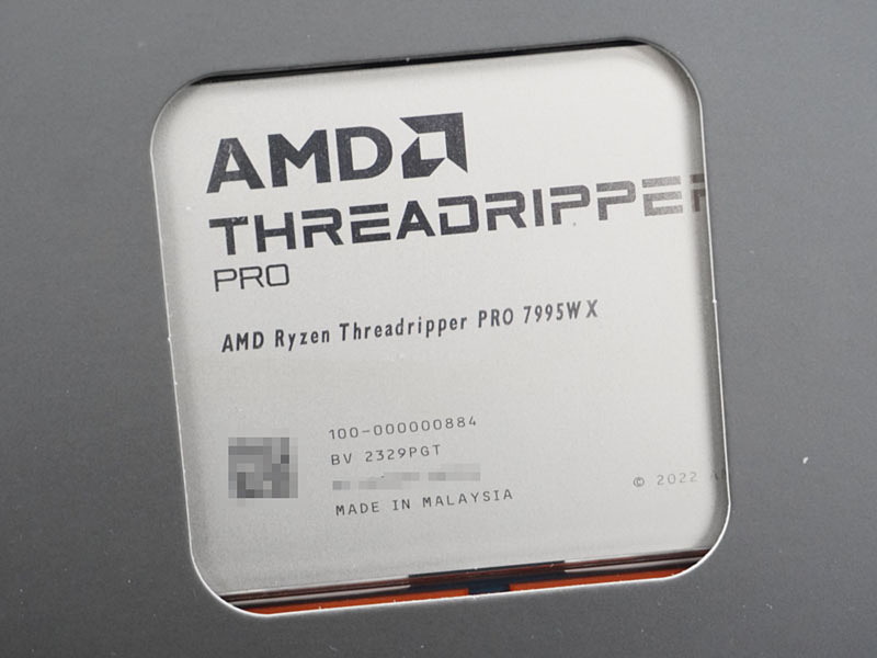最大96コアの「Ryzen Threadripper 7000」シリーズが発売、最上位