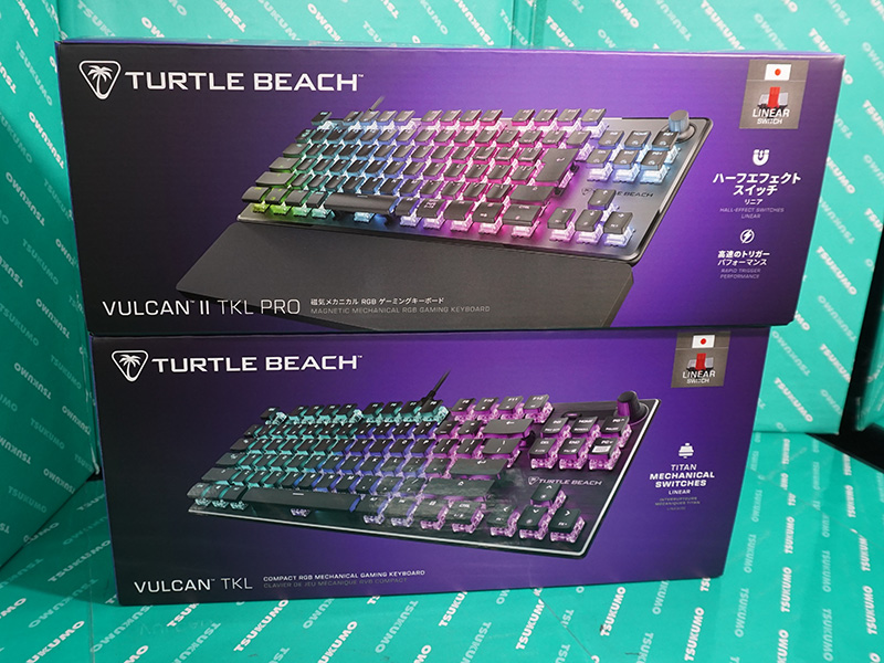 Turtle Beachのゲーミングキーボード「Vulcan II TKL Pro」が登場