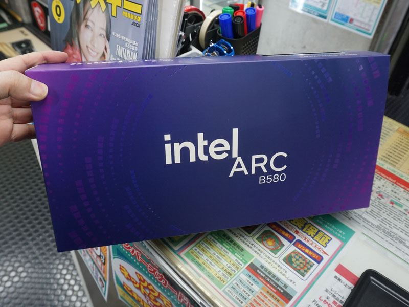 Intelの最新GPU「Intel Arc B580」搭載ビデオカードが各社から登場