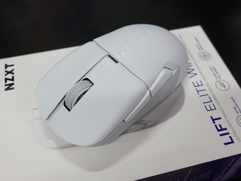 NZXTのゲーミングマウス「Lift Elite Wireless」が登場、8Kポーリング