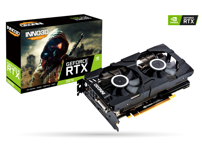 最安クラスのGeForce RTX 2070がInno3Dから、DVI-D端子を装備 - AKIBA