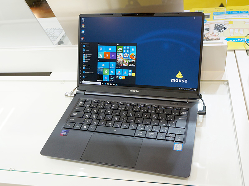 マグネシウム筐体採用の薄型軽量14型ノート「m-Book X400」がマウス
