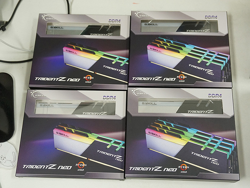 第3世代Ryzenに最適化されたOCメモリ「Trident Z NEO」がG.SKILLから
