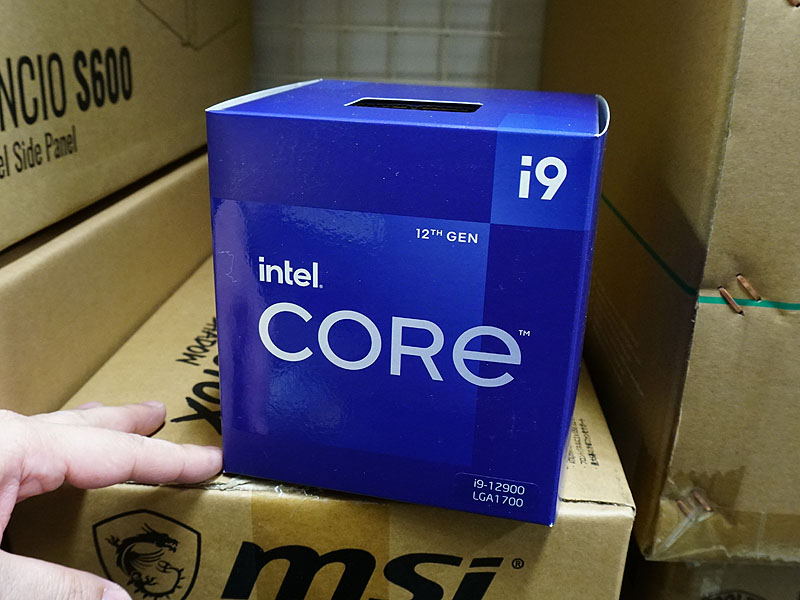 Core i9-12900/12900Fがデビュー、CPUクーラー付属で66,800円から