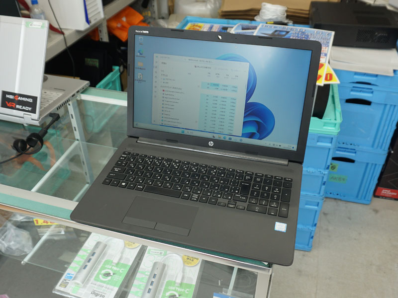 第8世代Core i5搭載の15.6型ノート「hp 250 G7」が22,800円、DVD