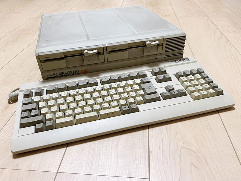 マイナーチェンジとPC-8801FEの影に隠れたNEC「PC-8801MA2」 - AKIBA