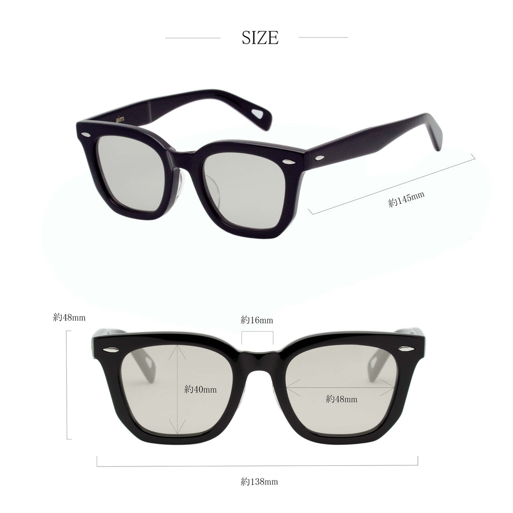 aim-vague サングラス スクエア – aim eyewear