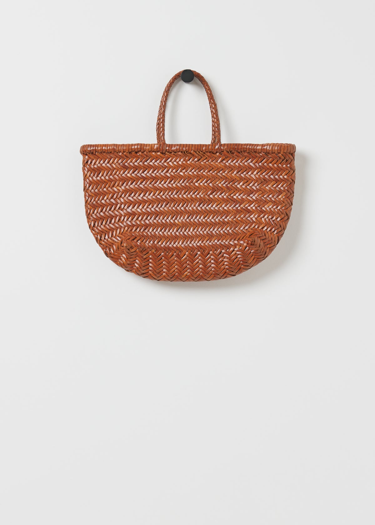 Small Bamboo Tote Bag, Tan | Dragon Diffusion | Aimé London