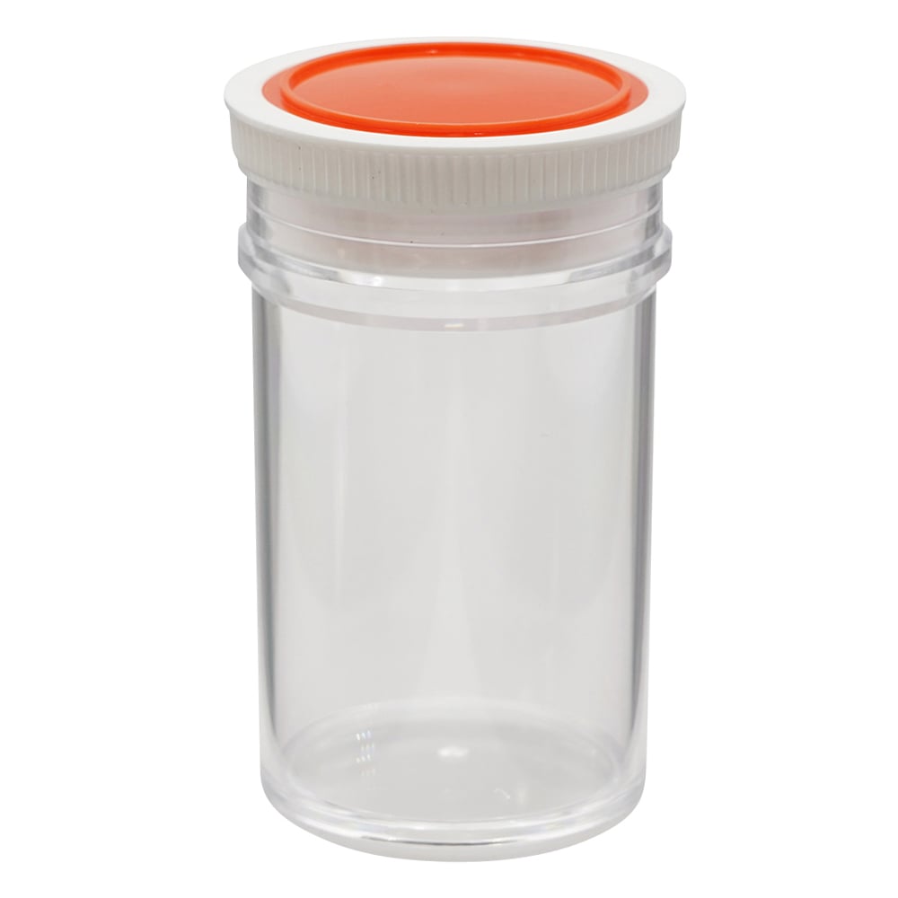 5-090-07 スチロール棒瓶（標本瓶） 70mL 【AXEL】 アズワン