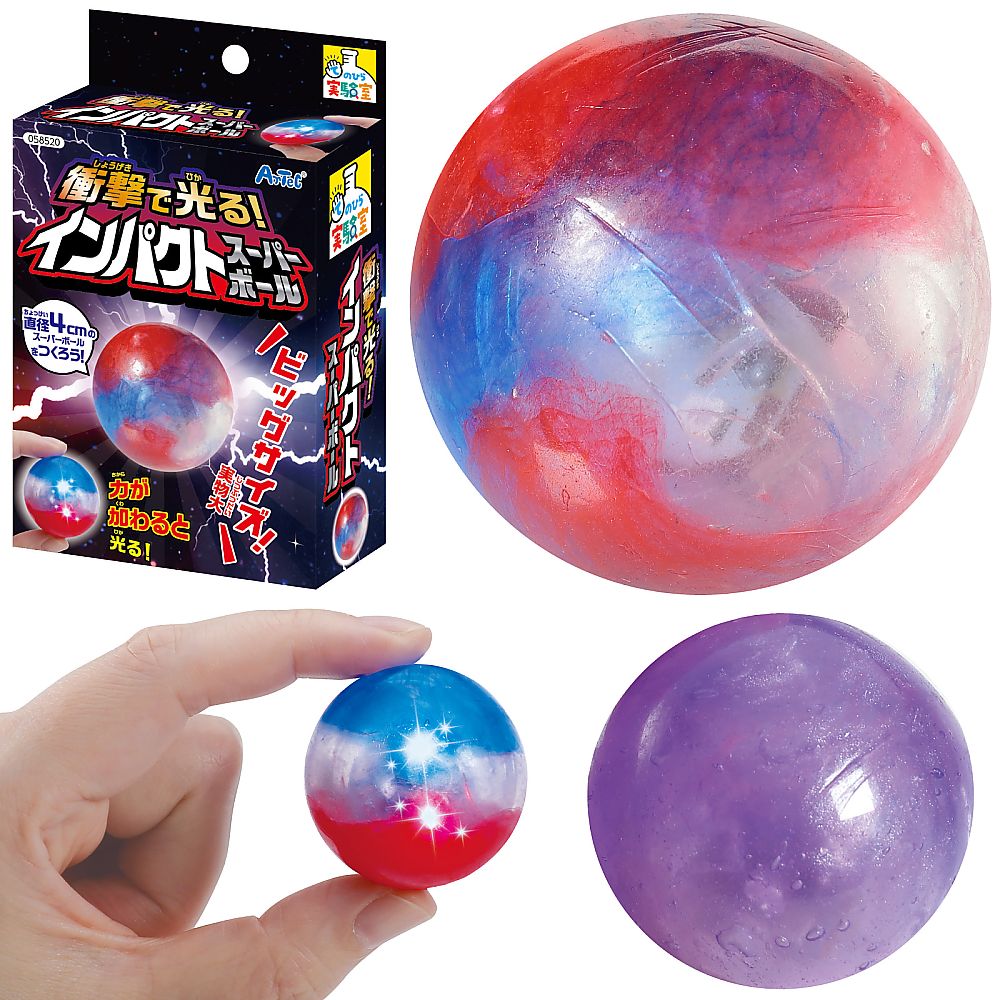 60-2396-33 衝撃で光る！インパクトスーパーボール 58520 【AXEL