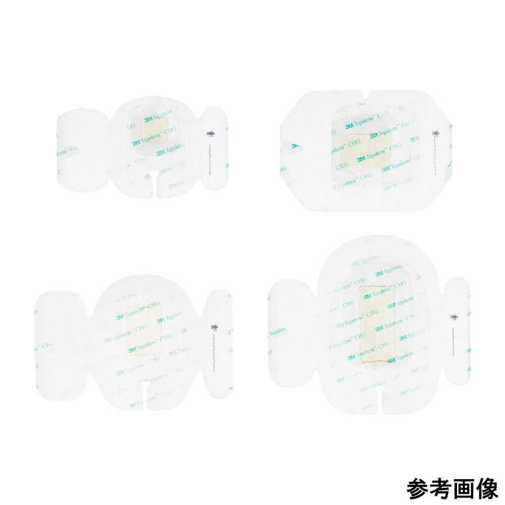 61-0502-21 テガダーム（TM） CHGドレッシング 7cm×8.5cm 1箱（25枚入