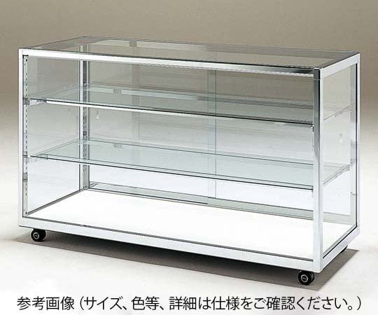 ショーケース N9-45 900×450×920mm シルバー N9-45ｼﾙﾊﾞｰ - as kitchen