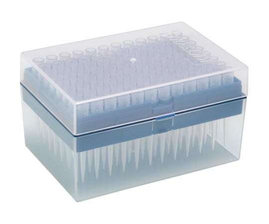 62-0887-35 200μL チップ クリア システムラック（PP） 滅菌 1箱（96本