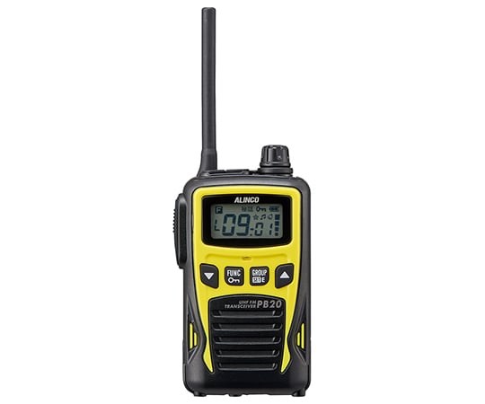 65-6681-40 特定小電力トランシーバー 本体・イエロー DJ-PB20YA