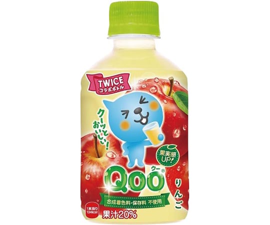 65-0469-91 ミニッツメイドQooりんご 280mL 24本 051795 【AXEL】 アズワン