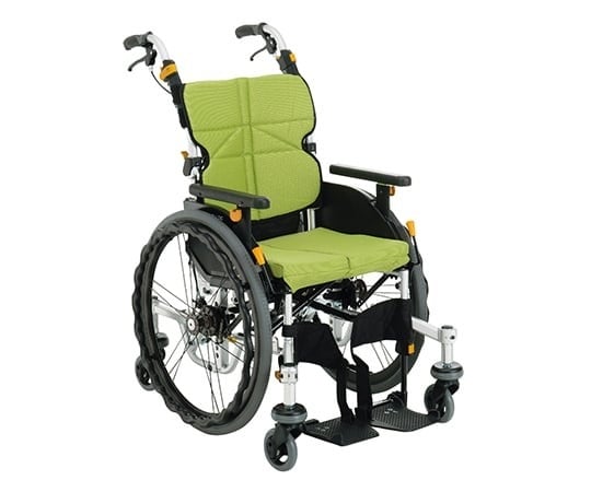 7-2281-03 ネクストコア・くるり（アルミ製自走式・中床用） グリーン