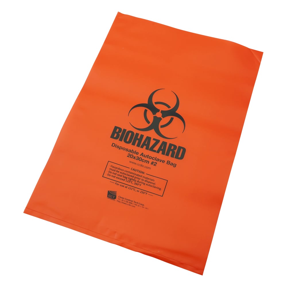 7-576-01 オートクレーブ用廃棄バッグ 200×300mm 200枚入 L-501-1