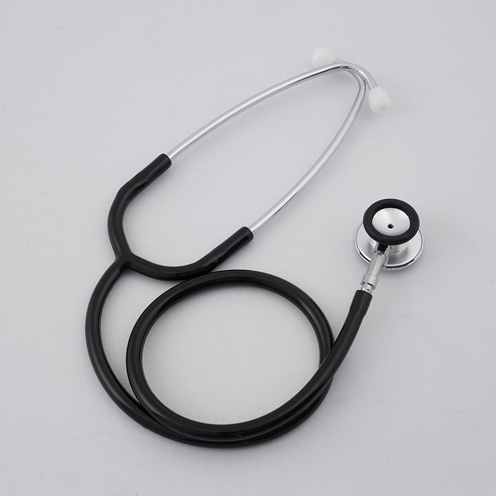 8-3847-01 小児用聴診器[軽量・アルミニウムタイプ] No.151Ⅱ ブラック