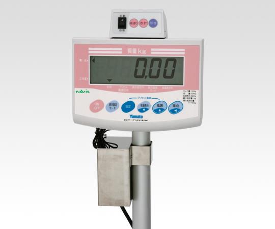 0-3510-36 手動式身長計付き体重計[検定付] プリンタ付き IOH-1M