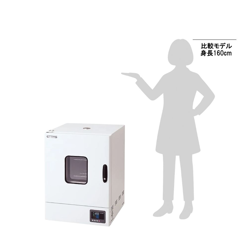 1-2126-22 ETTAS 定温乾燥器（タイマー仕様・強制対流方式） 窓付き