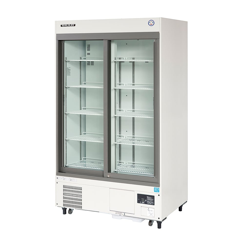 取扱を終了した商品です］1-5460-32 薬用冷蔵ショーケース 1200×650