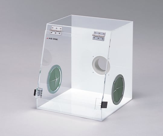 1-9020-02 クリーンエアー用ワークボックス 排気ダクト付き 【AXEL