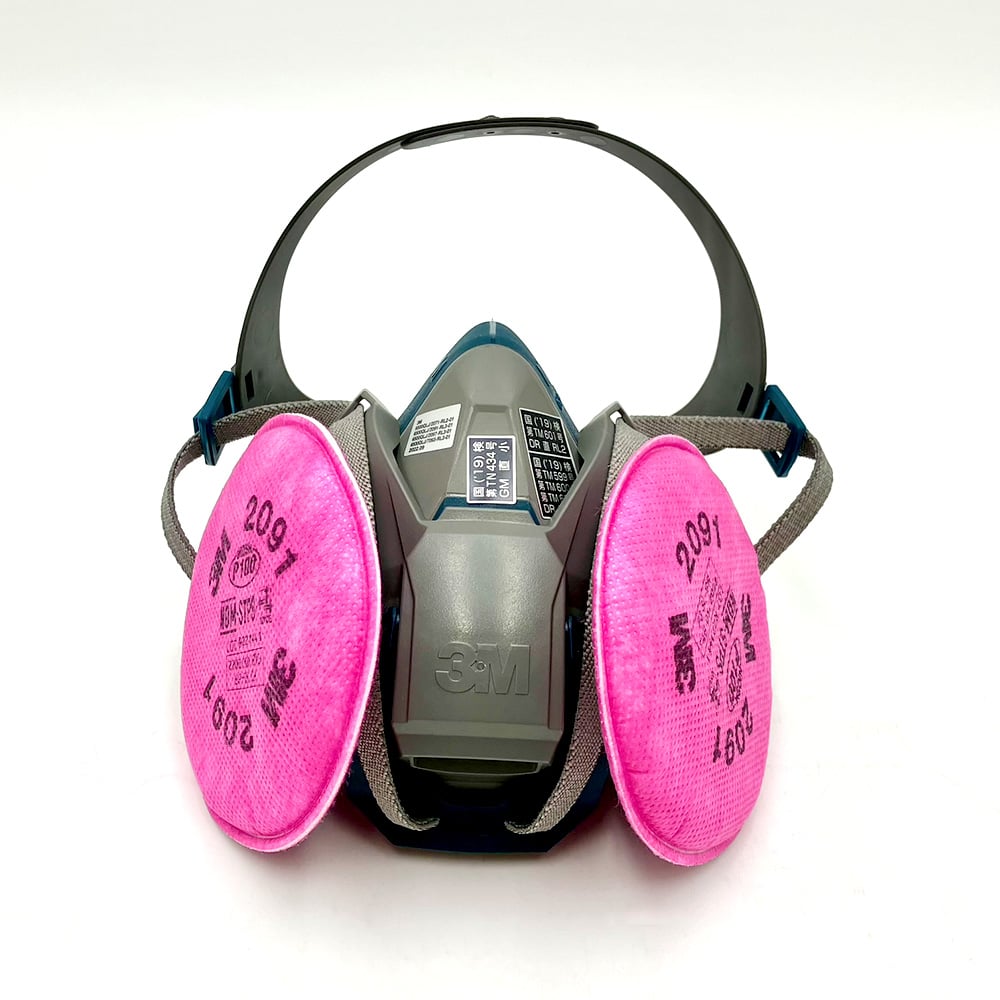 2-1051-22 防塵防毒マスク 6500QL/2091-RL3M 【AXEL】 アズワン