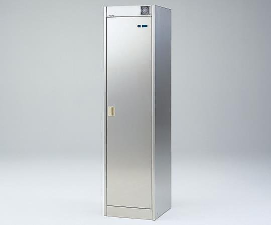 2-7978-01 紫外線殺菌ロッカー(ステンレス仕様) 着衣用 S-01FN 【AXEL
