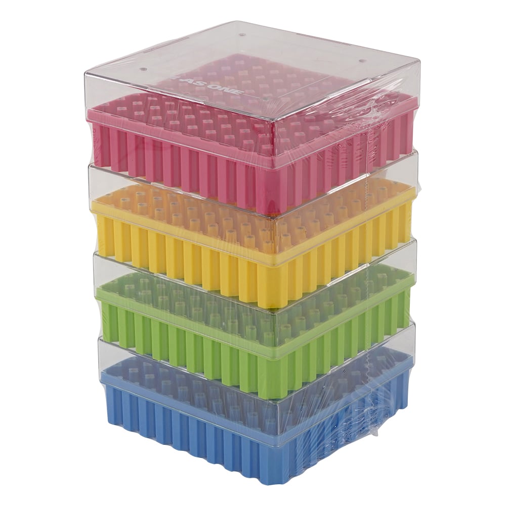 2-901-03 アズラボフリーズボックス（赤・黄・緑・青） 4個入 90-9210