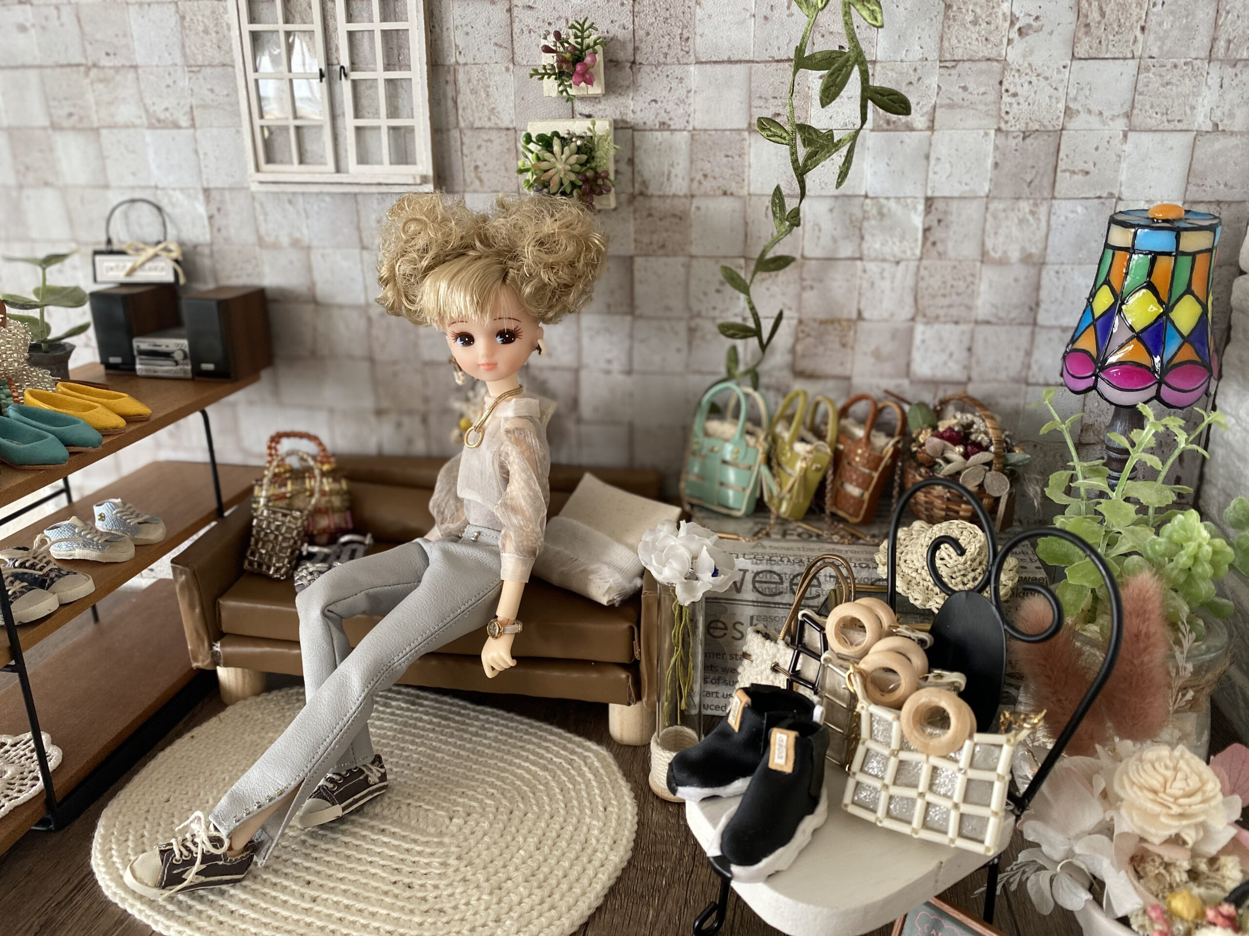 初心者でも大丈夫♪リカちゃんサイズのドール用ソファの作り方