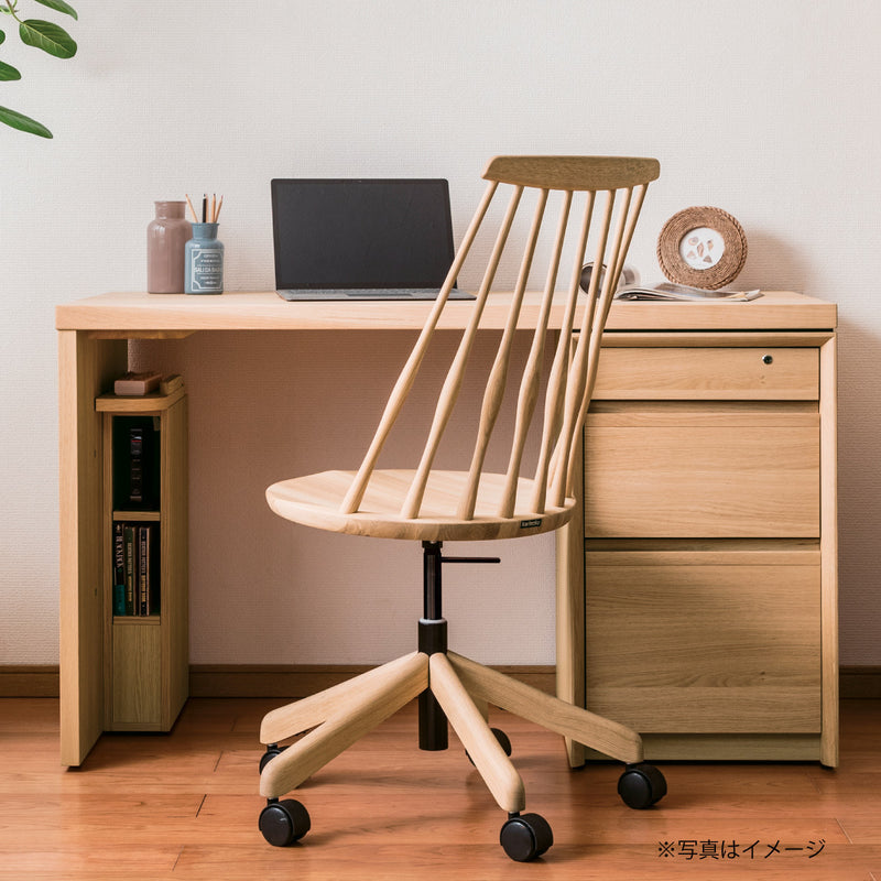 カリモク 木製 デスクチェア XF4051 板座 プレミアム樹種