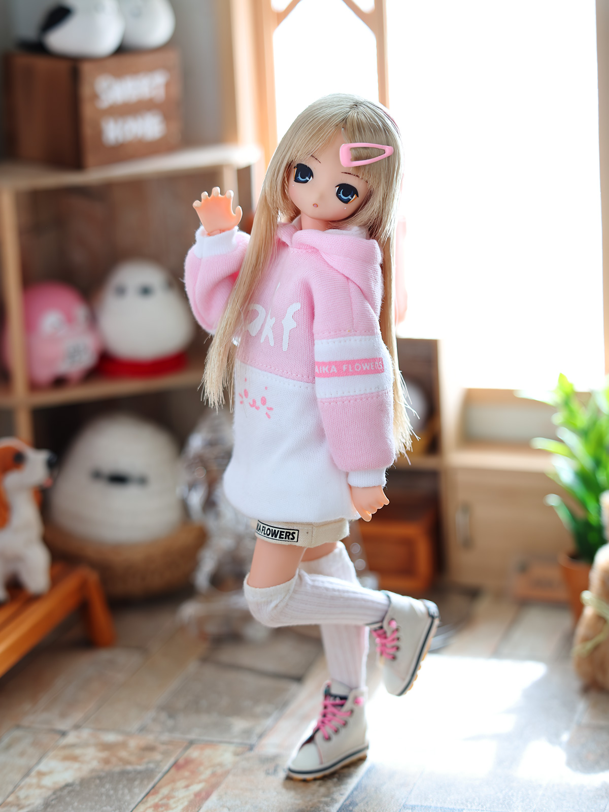 あいかさんの新型ビッグパーカー - Aika Flowers