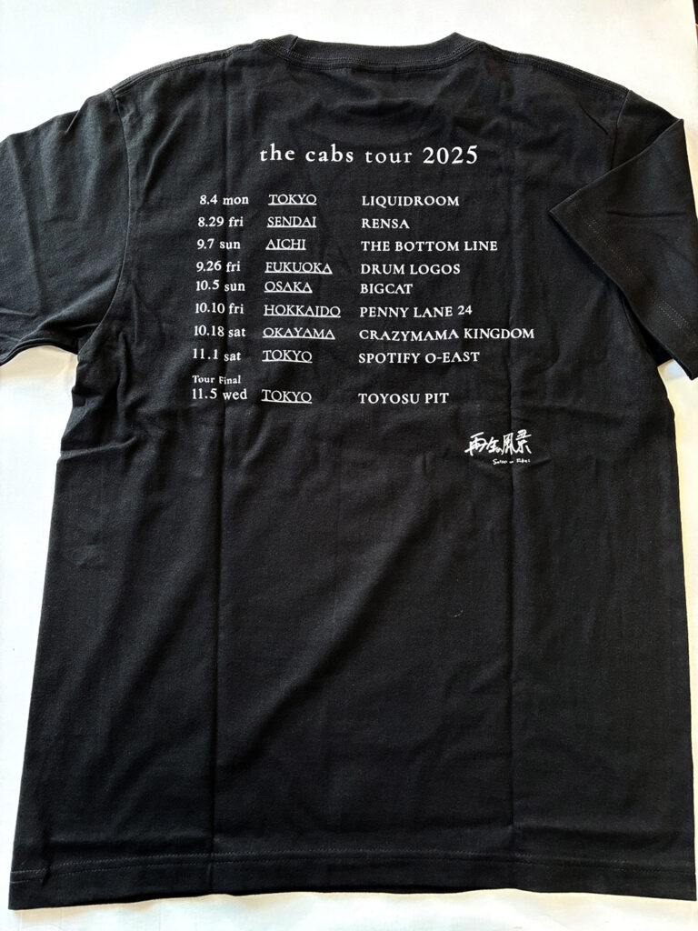 the cabs tour 2025 “再生の風景” グッズ｜NEWS｜ai kohno