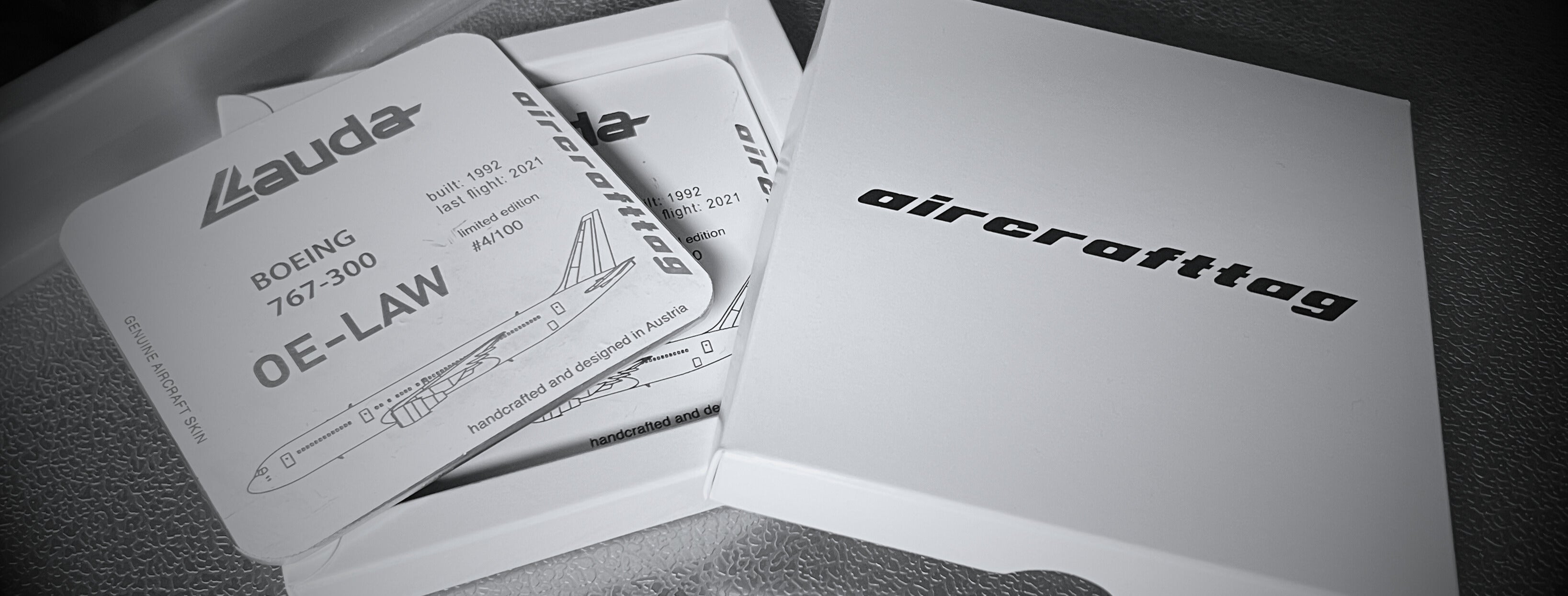 Aircrafttag - original aircraft skin