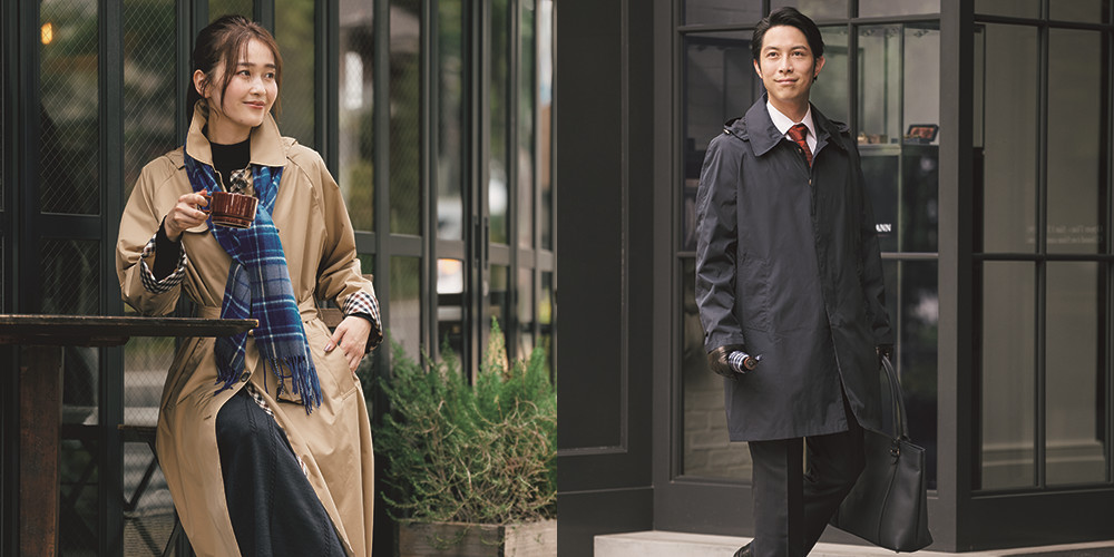 ANA、アクアスキュータムとのコラボアイテム ANAオリジナルレイン