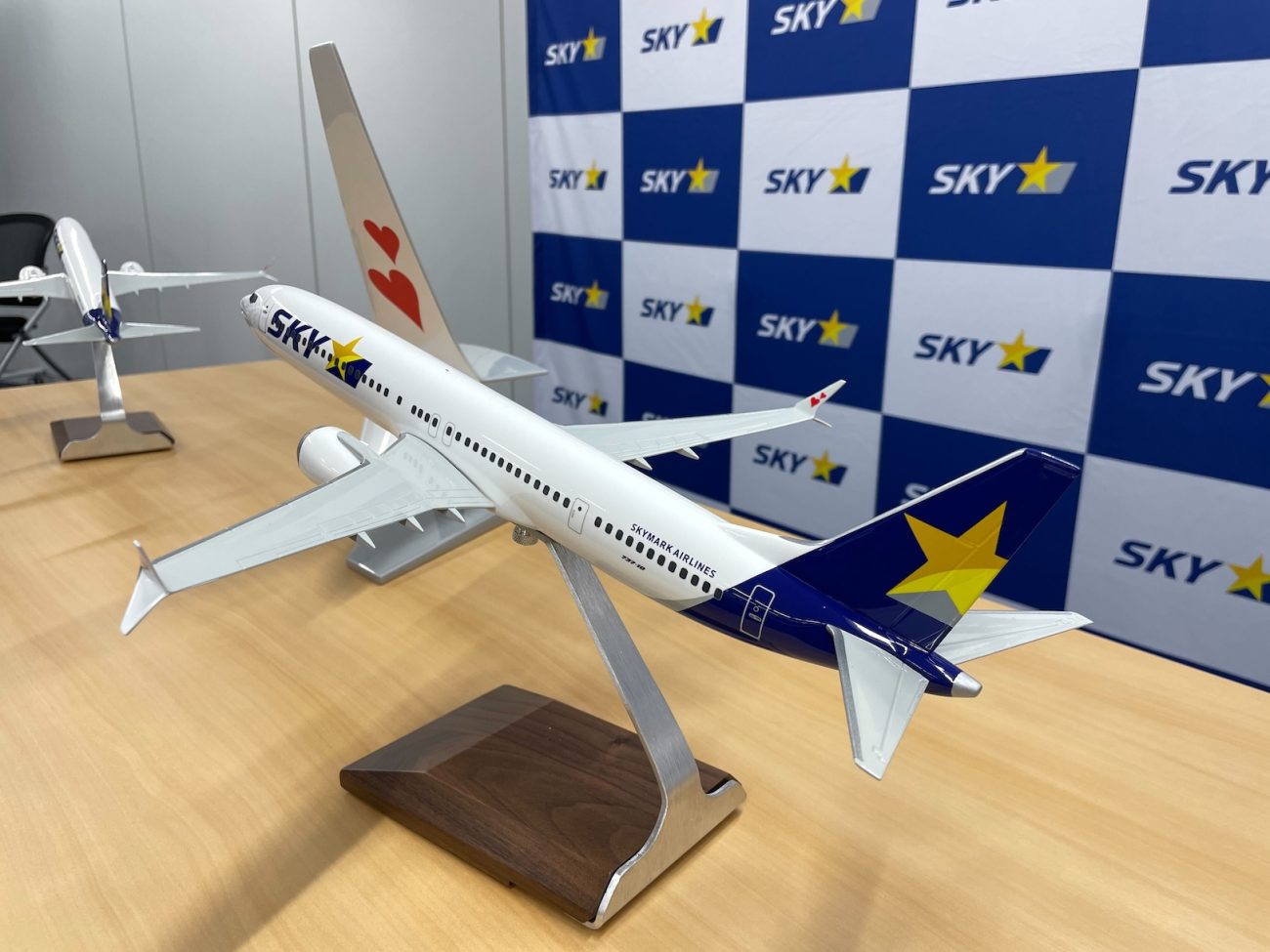 スカイマーク、機体デザインを一新。ボーイング737 MAXで採用