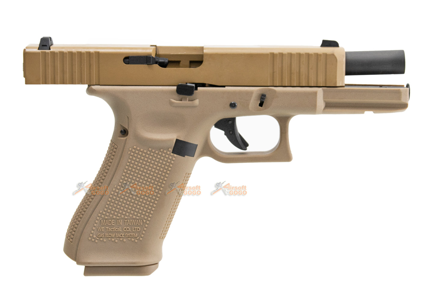 WE G17F GEN5 ガス ブローバック (タンカラー ) - AIRSOFT GOGO
