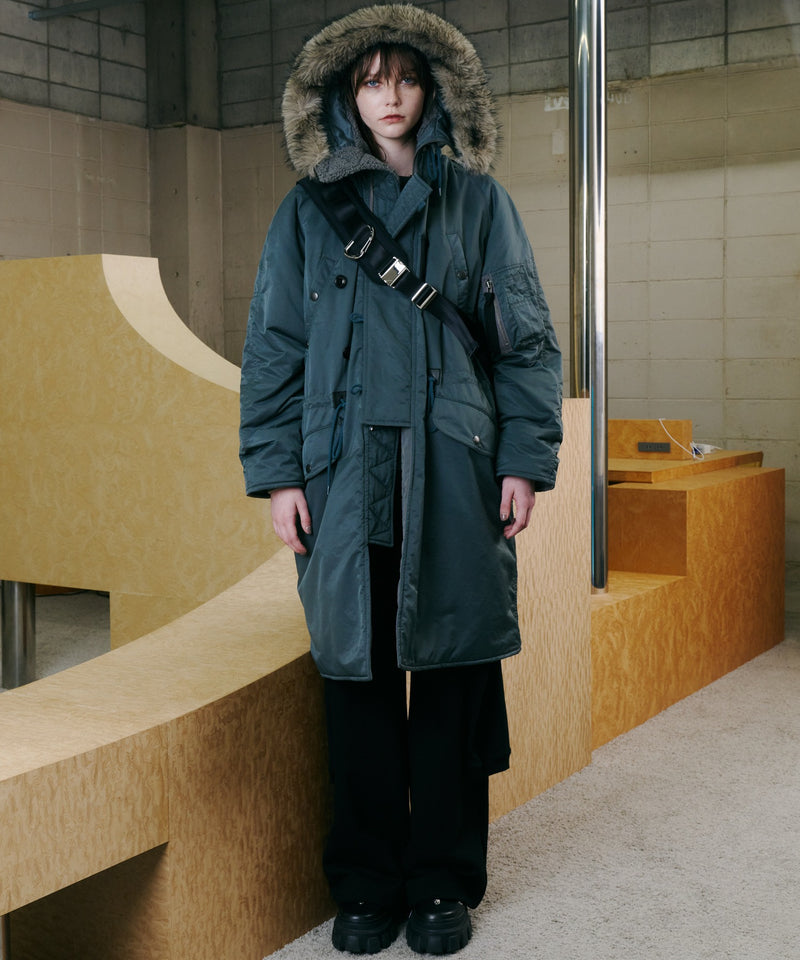 AIVER N-3フライトコート