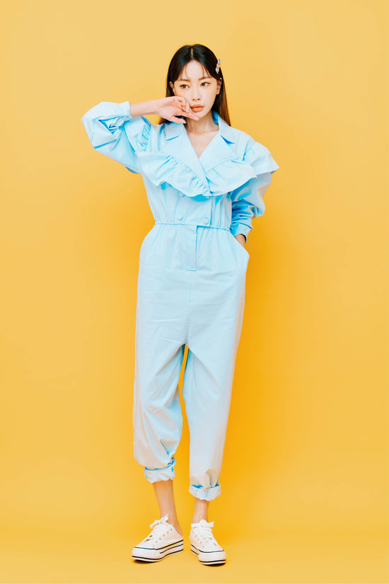 Frill jumpsuit（フリルジャンプスーツ） – ajuippo