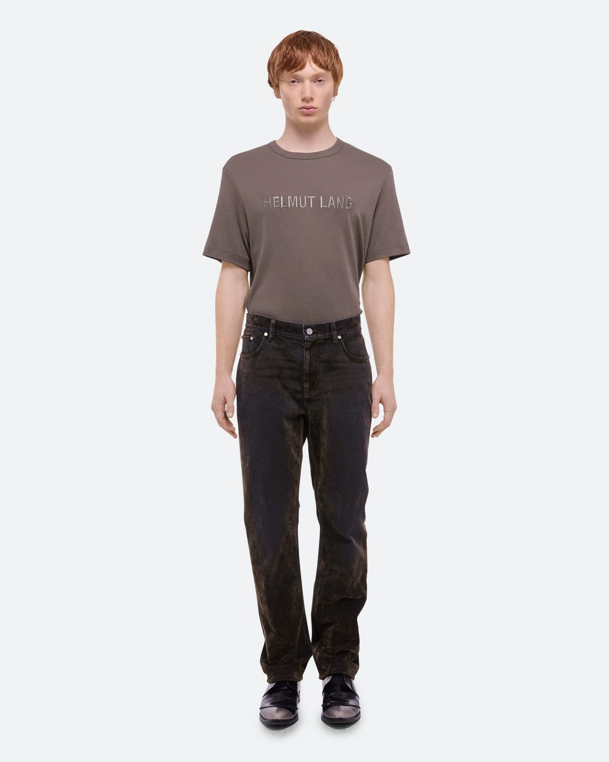 Helmut Lang Flocked Jeans | HELMUTLANG.COM