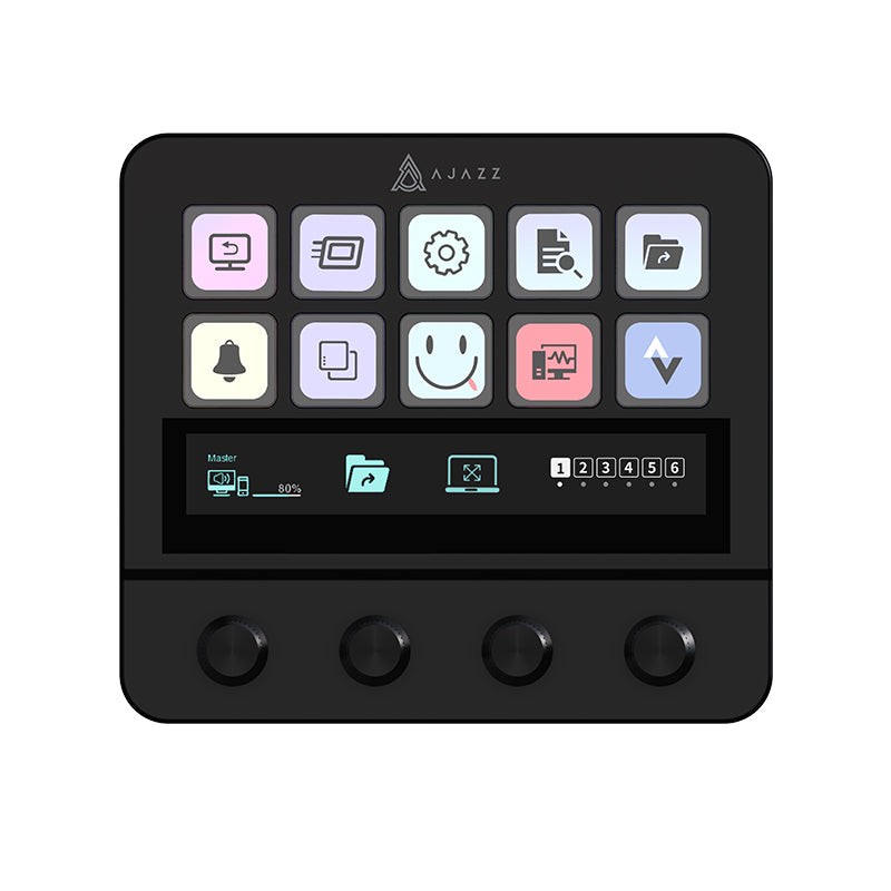 AJAZZ AKP05E Desk Controller All-in-one streaming media controller