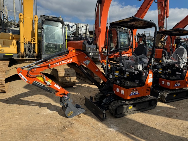 Hitachi ZX17 2024 (Choice of 4) - AJ & MJ Plant Sales