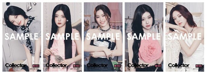 ITZY JAPAN 2nd ALBUM『Collector』購入者特典 絵柄公開!!｜ITZY
