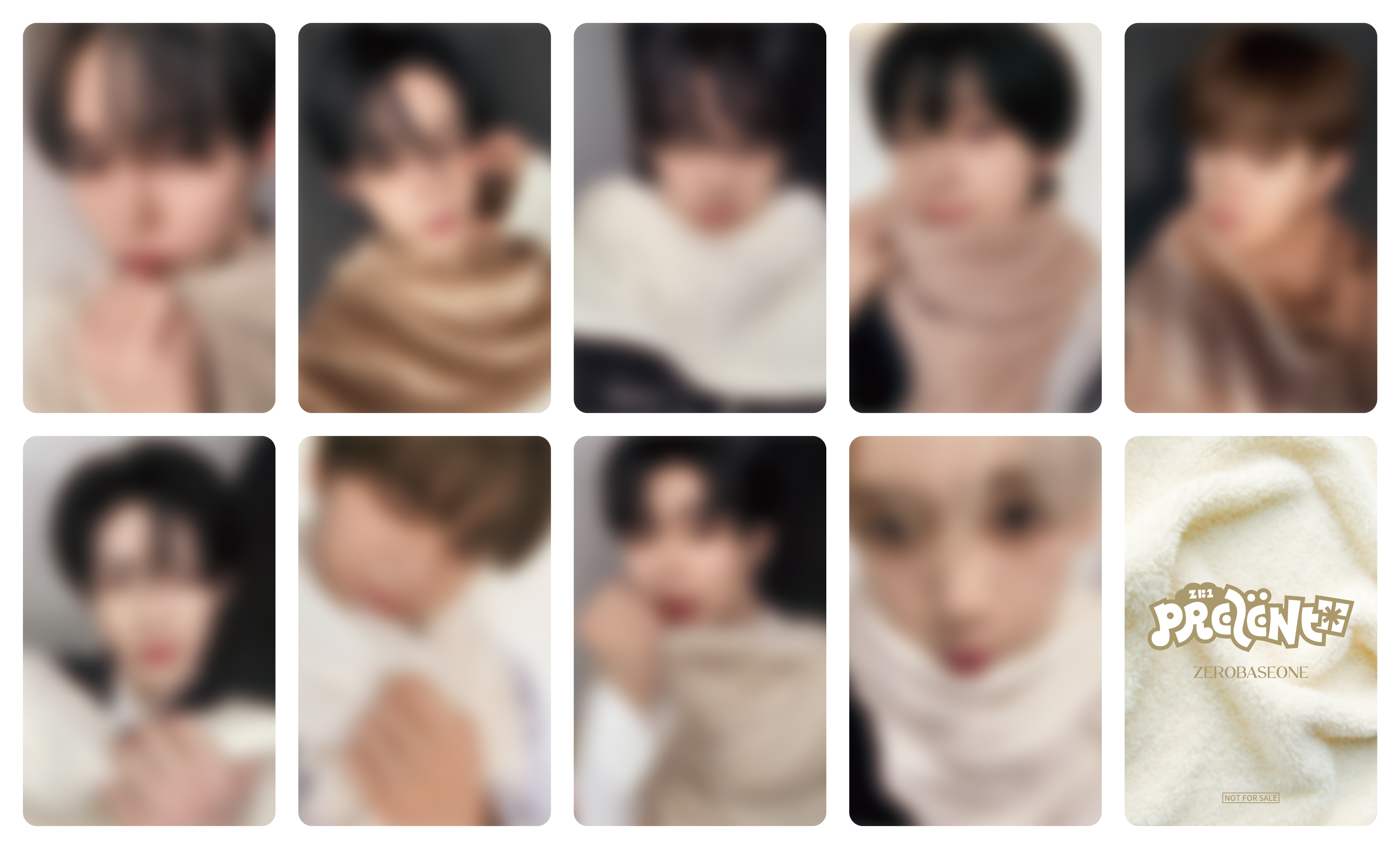 ZEROBASEONE Japan 1st EP 『PREZENT』／The 5th Mini Album [BLUE