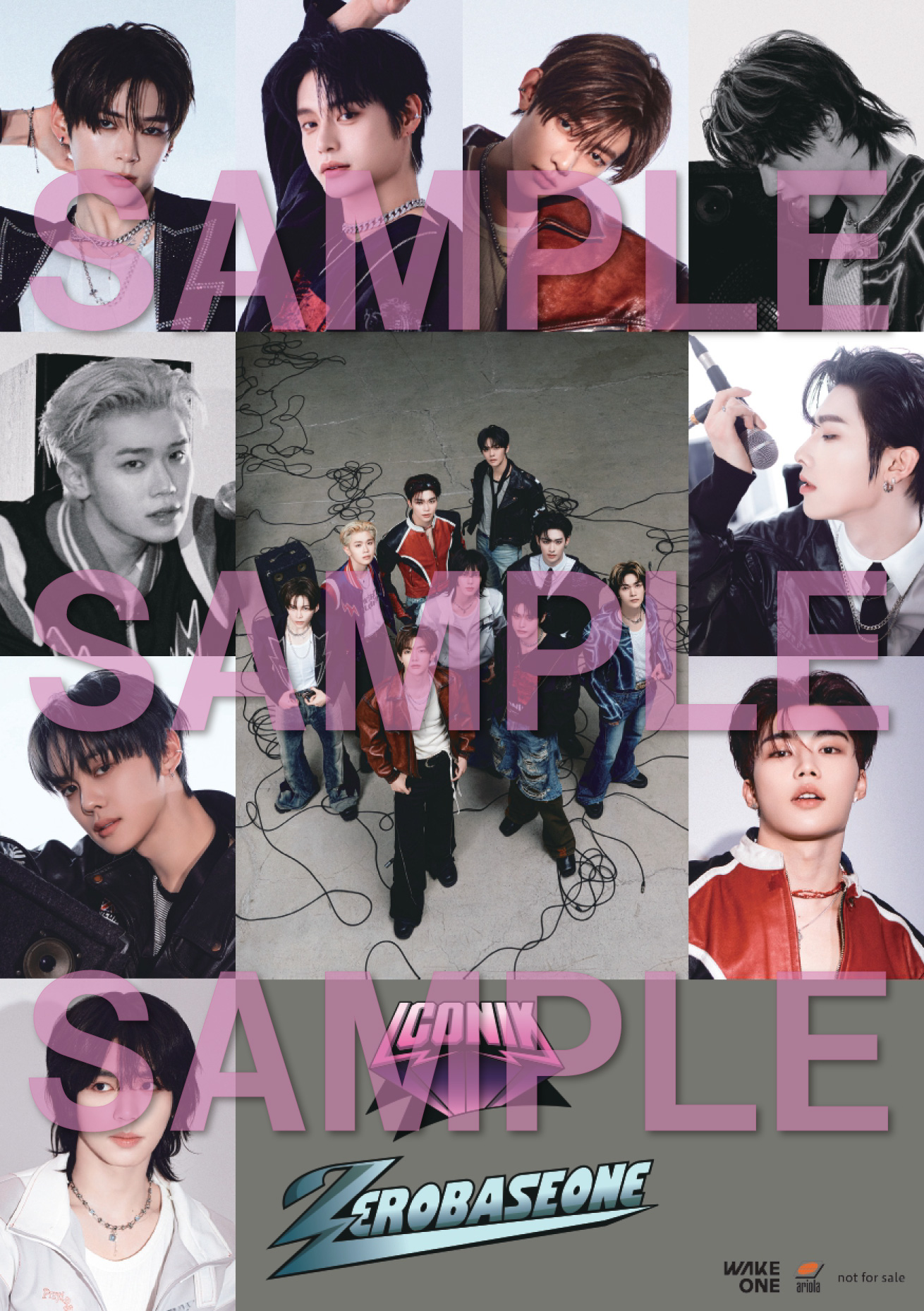 ZEROBASEONE Japan Special EP 『ICONIK』店舗特典が決定！