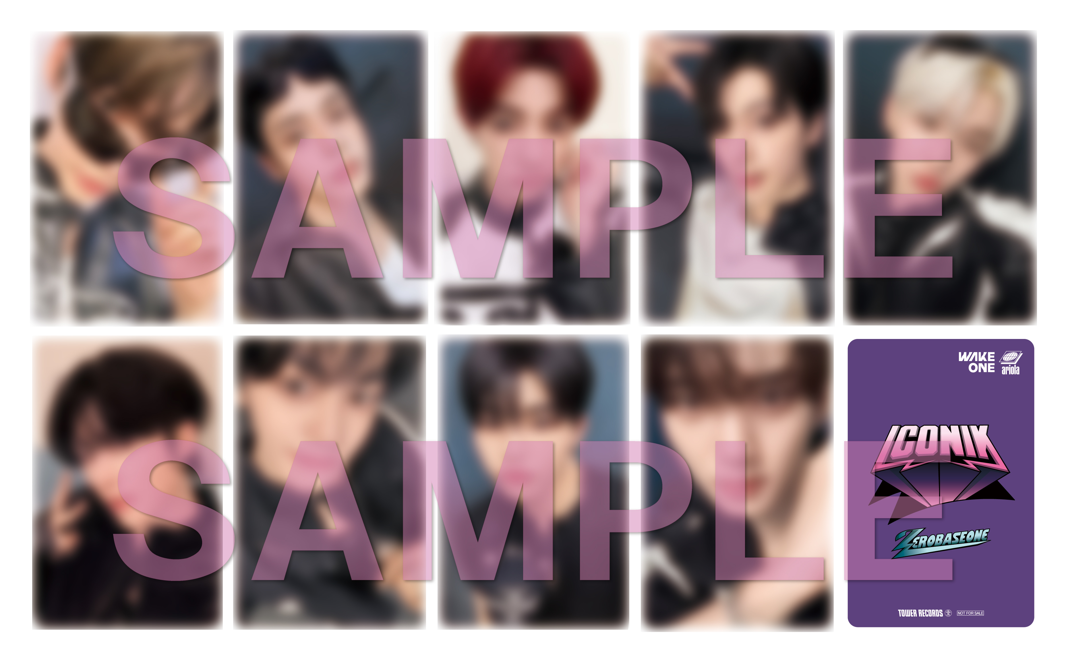 ZEROBASEONE Japan Special EP 『ICONIK』 発売記念 全国のCDショップ