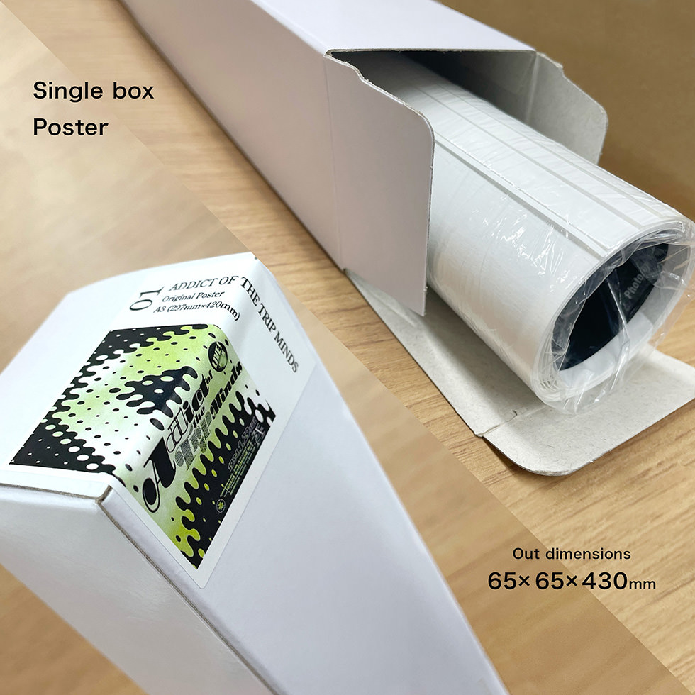 新作ミニ・ポスター（A3サイズ）はオンラインショップにて販売中です