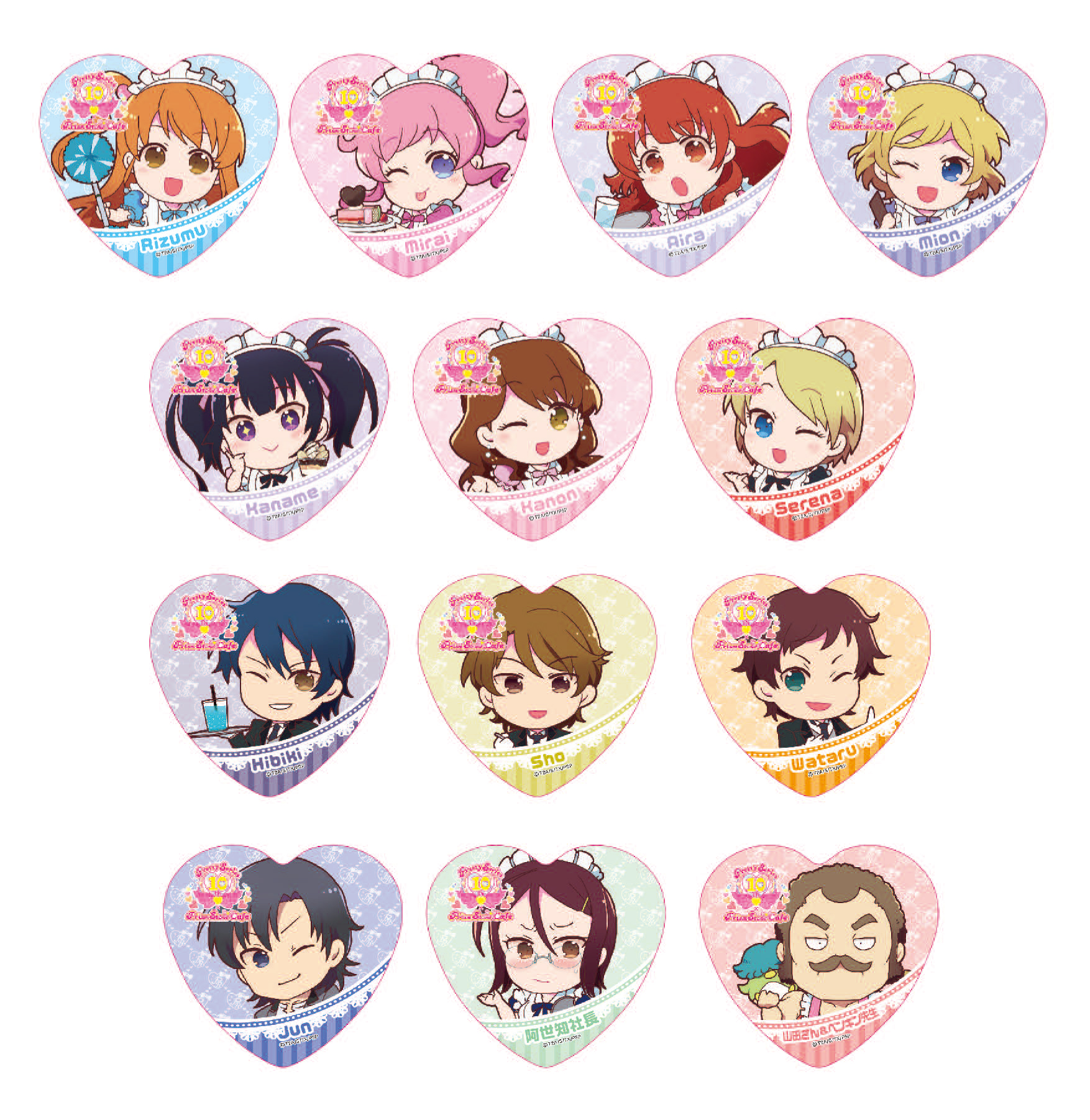 AMO CAFE WEB SHOP / オーロラドリーム トレーディング ミニキャラ