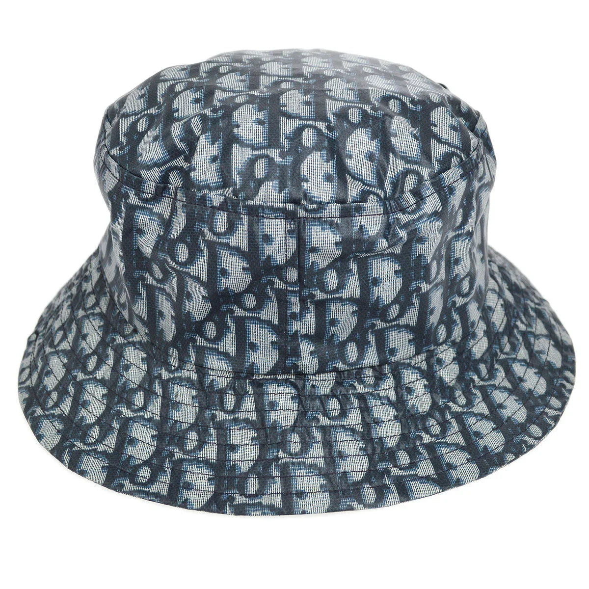 Christian Dior Trotter Bucket Hat Navy #58 – AMORE Vintage Tokyo